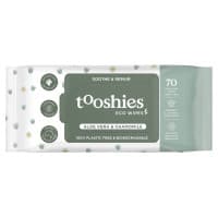 Tooshies Eco Wipes Aloe Vera and Chamomile Baby Wipes 70 Pack