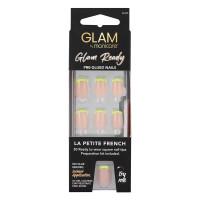 Manicare Glam Ready Pre Glued Nails La Petite French 30pcs