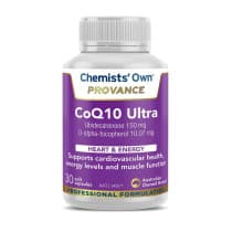 Chemists Own Provance CoQ10 Ultra 150mg 30 Capsules