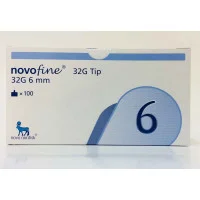 Novofine 32g Tip 6mm Pen Needles Box 100