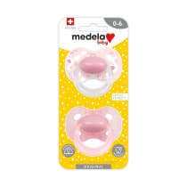 Medela Baby Soother CLASSIC Original Duo Pink 0 to 6 Months