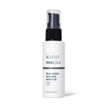 Natio Men Plus Dual Action Face and Beard Oil 30ml