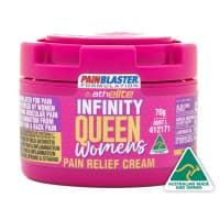 Athelite Infinity Queen Womens Pain Relief And Recovery Cream 70g