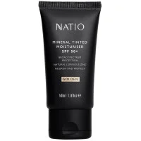 Natio Mineral Tinted Moisturiser SPF 50 Plus Golden