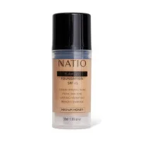 Natio Flawless Foundation SPF 15 Medium Honey
