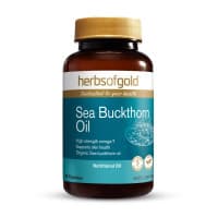 Herbs of Gold Sea Buckthorn Oil 60 Capsules