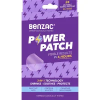 Benzac 3 in 1 Power Patch 24 Pack