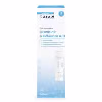 2San Dual Covid 19 and Influenza A/B Rapid Antigen Test 5 Pack