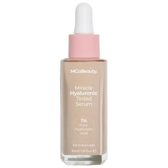 MCo Beauty Miracle Hyaluronic Tinted Serum 0.5 to 2 Very Light 30ml