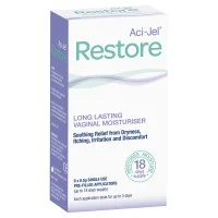 Aci Jel Restore Vaginal Moisturiser 6 x 6.5g