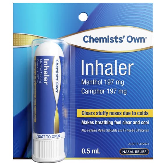 Buy Chemists Own Inhaler 0.5 ML Online Chempro AU