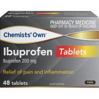 Chemists Own Ibuprofen 48 Tablets 200mg