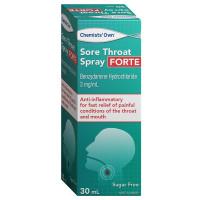 Chemists Own Sore Throat Spray Forte 30ml