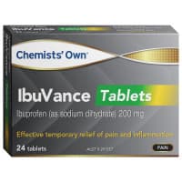 Chemists Own IbuVance Tablets 200mg 24