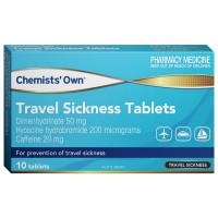 Chemists Own Travel Sickness 10 Tablets