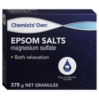 Chemists Own Epsom Salts 375g Box