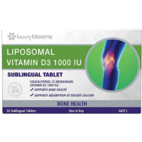 Henry Blooms Liposomal Vitamin D3 Sublingual 30 Tablets 