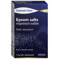 Chemists Own Epsom Salts 1kg Box