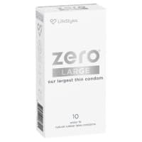 LifeStyles Zero Large Condoms 10 Packs