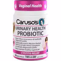 Carusos Urinary Health Probiotic Capsules 60 