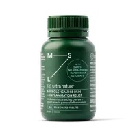 Ultra Nature Muscle Health And Pain Plus Inflammation Relief 60 Film Coated Tablets