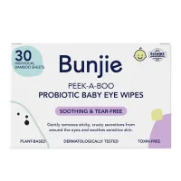 Bunjie Probiotic Baby Eye Wipes 30 Pack