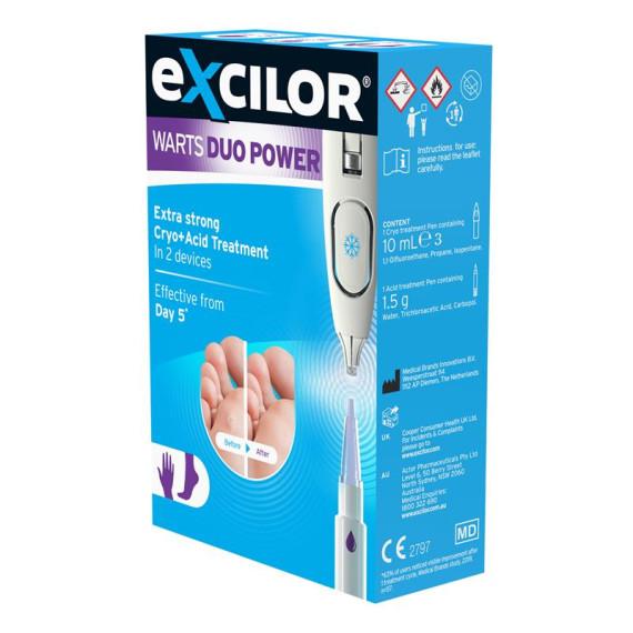 Buy Excilor Warts Duo Power 51.4g Online Chempro AU