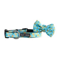 Soapy Moose Dog Collar Medium Pineapple Slices