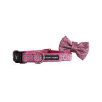 Soapy Moose Dog Collar Medium Hot Pink Watermelon
