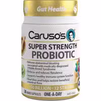Carusos Super Strength Probiotic 30 Tablets