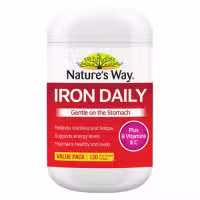 Natures way Iron Daily 120 Tablets