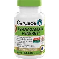 Carusos Ashwagandha plus Energy 42 Tablets