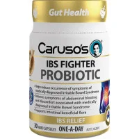 Carusos IBS Fighter Probiotic 30 Capsules