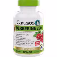 Carusos Berberine 750 60 TABS