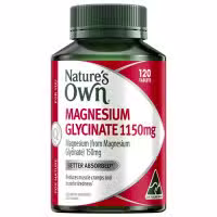 Natures Own Magnesium Glycinate 1150mg  120 Tablets
