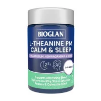 Bioglan L Theanine PM Calm And Sleep 50 Capsules