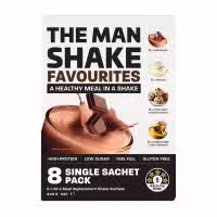 The Man Shake Favourites Variety Pack 8 Sachets