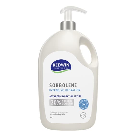 Redwin Sorbolene Intensive Hydration Lotion 1.1L - Chempro Online