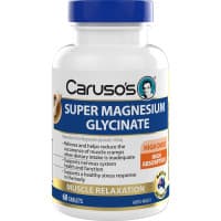 Carusos Super Magnesium Glycinate Tablets 60