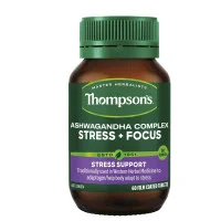 Thompsons Ashwagandha Stress Focus 60 Tablets
