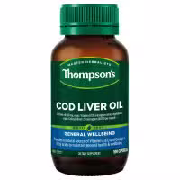 Thompsons Cod Liver Oil 100 Capsules