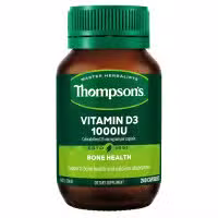 Thompsons Vitamin D3 1000iu 240 Capsules