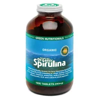 Green Nutritionals Mountain Organic Spirulina 1000 Tablets