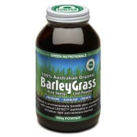 Green Nutritionals Australian 100 Percent Organic Barleygrass 200g Powder