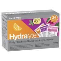 Hydralyte Electrolyte Powder Fruity Bliss Flavoured 24 Sachets