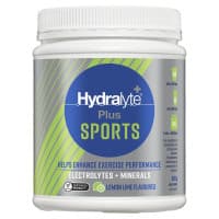 Hydralyte Plus Sports Plus Electrolytes  Plus  Minerals Lemon Lime Flavoured Powder
