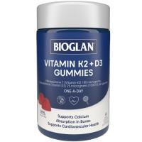Bioglan Vitamin D3 Plus K2 Gummies 65s  