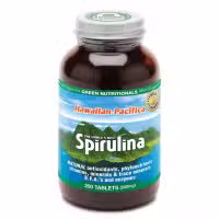 Green Nutritionals Hawaiian Pacifica Spirulina 200 Tablets