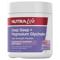 Nutra Life Deep Sleep Plus Magnesium Glycinate 285g