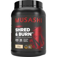 Musashi Shred and Burn Protein Vanilla 900g